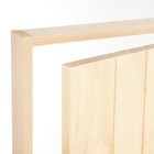 Дверь для бани и сауны, 170×80 см по коробке, сосна, на клиньях, массив, «Добропаровъ» - Фото 3