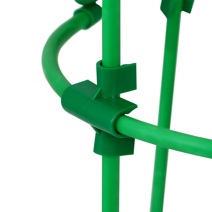 Шпалера, 170 × 30 × 1 см, металл, зелёная, «Ракета Клевер» - фото 1886304110