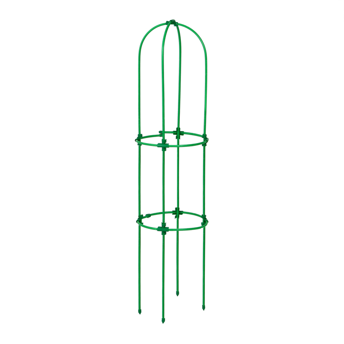 Шпалера, 135 × 30 × 1 см, металл, зелёная, «Ракета Клевер» - фото 1906921358