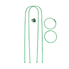 Шпалера, 135 × 30 × 1 см, металл, зелёная, «Ракета Клевер» - Фото 5