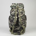 Рюкзак туристический, отдел на шнурке, 6 наружных карманов, цвет хаки - Фото 3