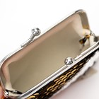 Кошелёк монетница детская на фермуаре, цвет золотой/серебристый - Фото 3