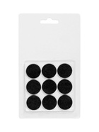 Накладка мебельная ТУНДРА, d=25 мм, круглая, коричневая, 18 шт. - Фото 4