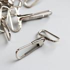 Карабин металлический, 2.5 см×1.8 мм - Фото 1