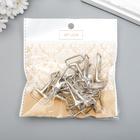 Карабин металлический, 2.5 см×1.8 мм - Фото 5