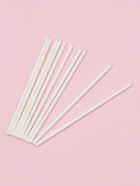 Палочки для леденцов Доляна, d=0.3 см, 10 см, набор 80 шт., пластик, белые - Фото 1