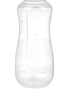 Бутылочка для кормления M&B, классическое горло, от 3 мес., 250 мл., приталенная, белый 2969738