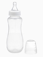 Бутылочка для кормления M&B, классическое горло, от 3 мес., 250 мл., приталенная, белый 2969738