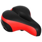 Седло Dream Bike, комфорт, цвет красный - Фото 2