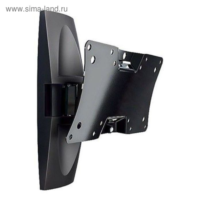 Кронштейн Holder LCDS-5062, для ТВ, 19"-32", до 30 кг, черный глянец - Фото 1