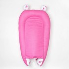 Бэби-гнёздышко, 60х90 см, розовый, 100% хлопок - Фото 5