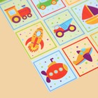 Наклейки детские бумажные «Машинки», c раскраской на обороте, 11 х 15.5 см - Фото 3