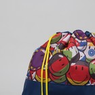 Сумка-мешок для обуви «Цветные шарики», цвет синий - Фото 4