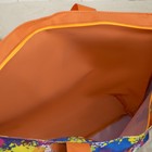 Сумка пляжная, отдел на молнии, без подклада, цвет оранжевый - Фото 3