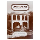 Домовая (поквартирная) книга А4, 8 листов, обложка мелованный картон 215 г/м², блок писчая бумага 65 г/м² - Фото 1