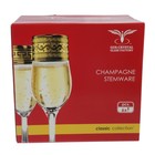Набор бокалов для шампанского «Греческий узор», 190 мл, 6 шт - Фото 5