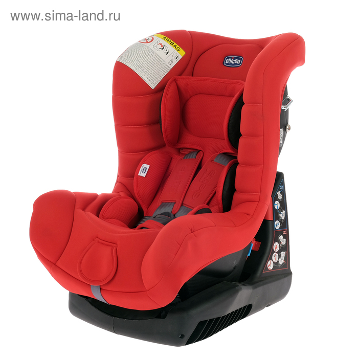 УЦЕНКА Автокресло Chicco Eletta Comfort, группа 0+/1, цвет красный - Фото 1