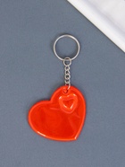 Светоотражающий брелок для ключей на кольце «Сердечко», пластик, 5.5×5.5 см, МИКС - Фото 2