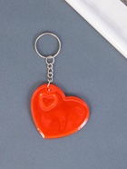 Светоотражающий брелок для ключей на кольце «Сердечко», пластик, 5.5×5.5 см, МИКС - Фото 4