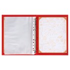 Папка школьная на кольцах «Портфолио школьника», 13 листов-разделителей, 24.5×32 см - Фото 6