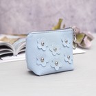 Кошелёк женский, отдел на молнии, цвет голубой - Фото 1