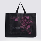 Сумка хозяйственная без застёжки, 43×11×32 см, чёрная - Фото 3