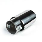 Насадка на глушитель скошенная 140×60 мм, посадочный 60 мм - Фото 3