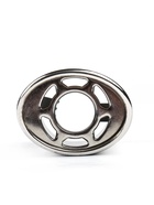 Насадка на глушитель скошенная 140×60 мм, посадочный 60 мм - Фото 2