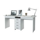 Письменный «стол «Тандем», цвет белый - Фото 1