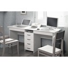 Письменный «стол «Тандем», цвет белый - Фото 2