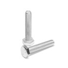 Болт ТУНДРА, оцинкованный, DIN 933, класс прочности 8.8, М10×50 мм, 5 кг. - Фото 2