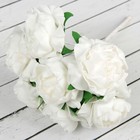 Букет "Объёмный цветок" 7 цветков, белый - фото 318075861