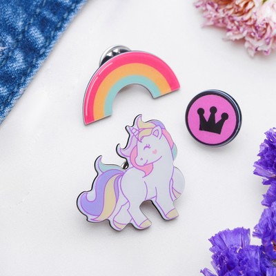 Набор значков (3шт) «Воображение», цветной