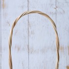 Корзина «Праздник», под бутылку шампанского, 10х10х14/37 см, лоза - Фото 2