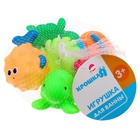 Резиновые игрушки для ванны «Малыши», с пищалкой, в наборе 6 шт., Крошка Я - Фото 5