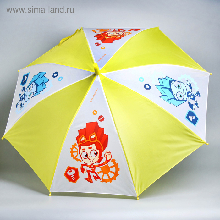 Зонт детский «Нолик и Файер», ФИКСИКИ Ø 70 см - Фото 1