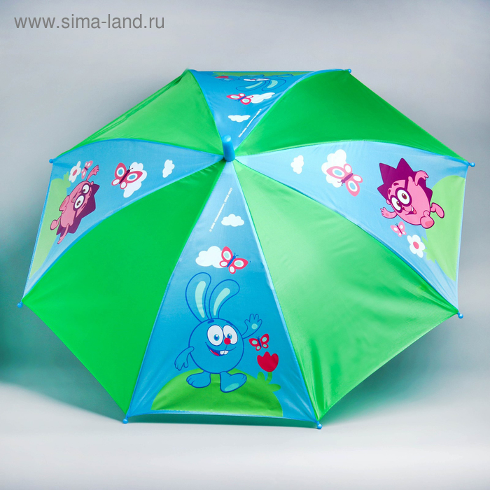 Зонт детский «Давай гулять!», СМЕШАРИКИ Ø 70 см - Фото 1