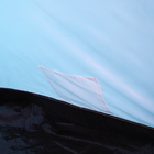Палатка туристическая POLAR 4-х местная, цвет синий-айвори - Фото 12