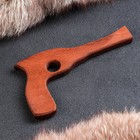 Сувенирное деревянное оружие "Револьвер", 25 см, массив бука - Фото 1