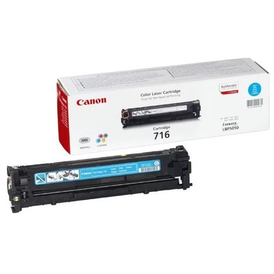 Картридж Canon 716C 1979B002 для LBP5050/5050N (1500k), голубой