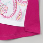 Комплект женский (футболка, бриджи) 272 цвет розовый, р-р 46 - Фото 5