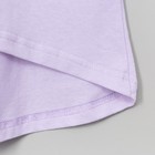 Пижама женская (футболка, бриджи), цвет сиреневый, размер 46 - Фото 5