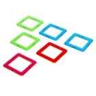 Конструктор магнитный Magical Magnet, 6 квадратных деталей - Фото 4