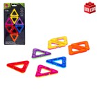 Конструктор магнитный Magical Magnet, 8 треугольных деталей - Фото 1