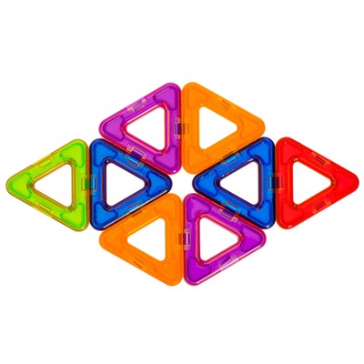 Конструктор магнитный UNICON Magical Magnet, 8 треугольных деталей