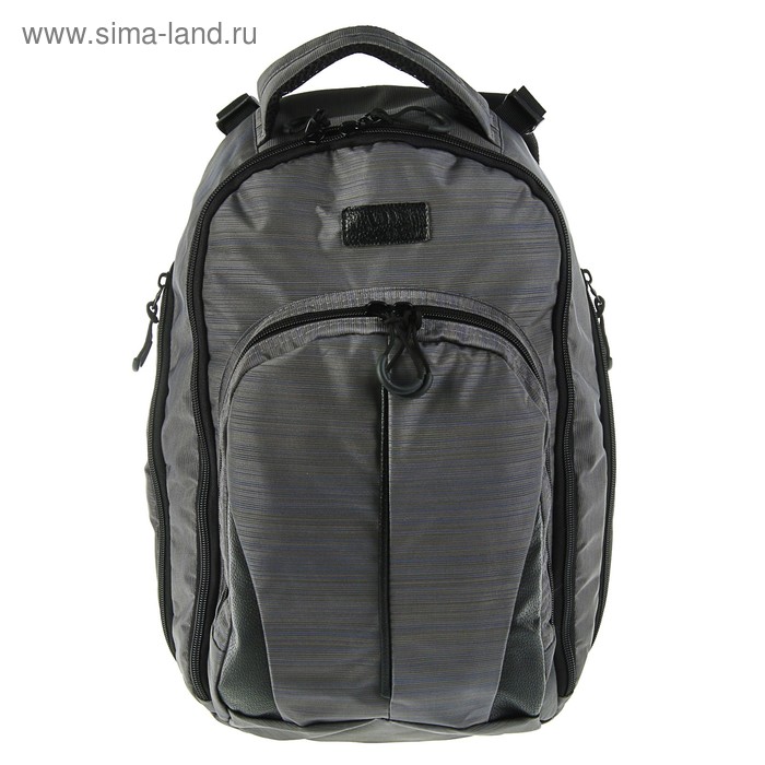 Рюкзак молодёжный Luris Спринт 3, 42 x 29 x 16 см, эргономичная спинка, серый - Фото 1