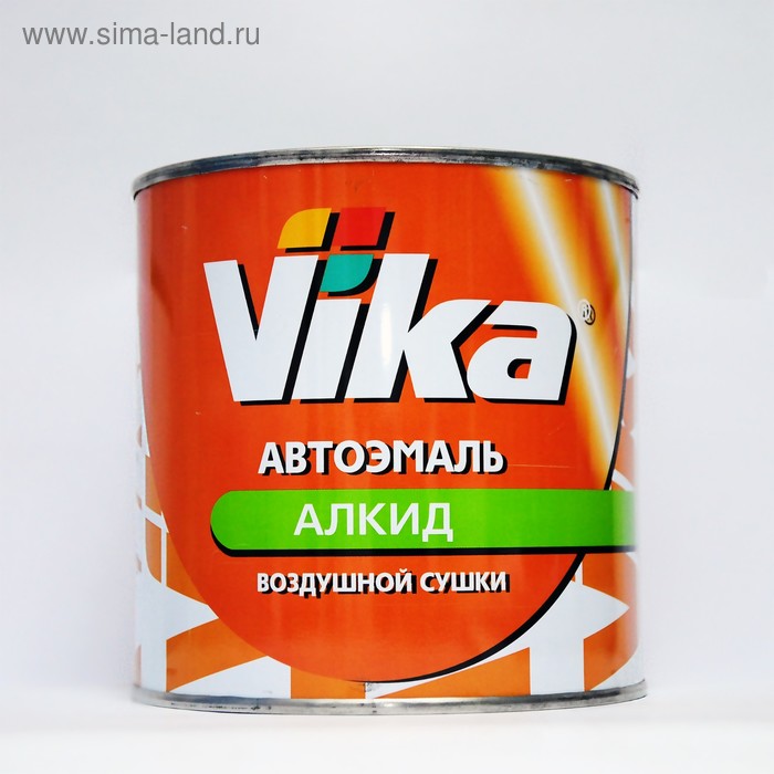 Автоэмаль "ВИКА"-60, оранжевая 295, 0,8 кг - Фото 1