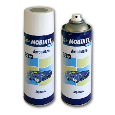Автоэмаль MOBIHEL 1035 золотисто-жёлтая, аэрозоль 520 мл