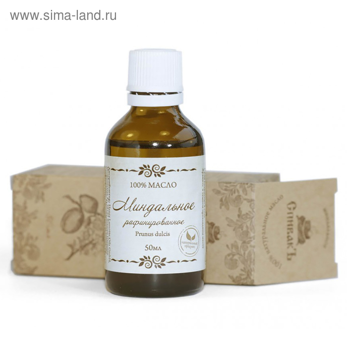 Масло миндальное СпивакЪ, рафинированное, 50 мл - Фото 1