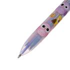 Ручка шариковая автоматическая 6-ти цветная "Сова зеленая" - фото 23368528